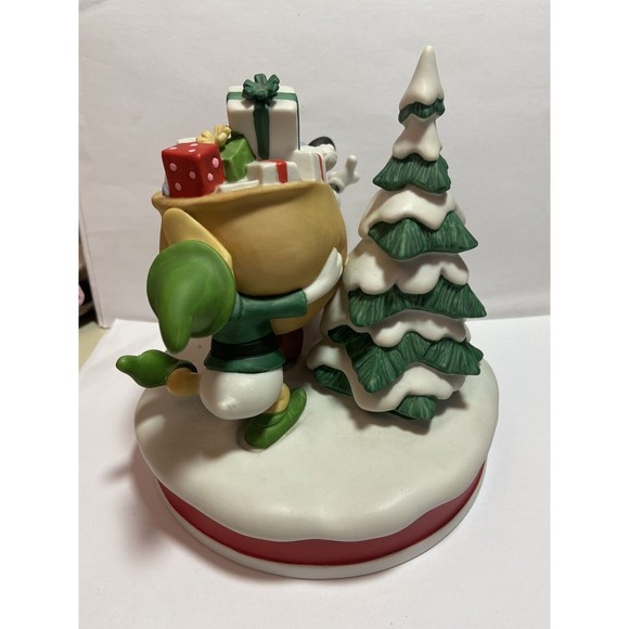 Vintage Disney Collection Christmas 1985 Porcelain "Santa's Helpers"  Figurine - Picture 4 of 7